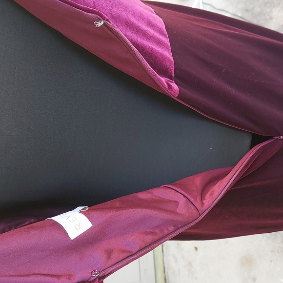 Revelry Burgundy Gwen Maxi Dress Sz 14 - Picture 11 of 14